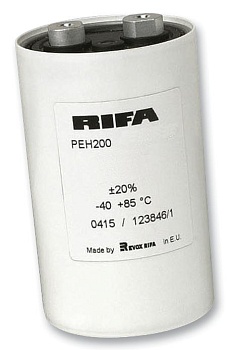 PEH200KD5220MB2 - Конденсатор алюминиевый  электролитический 22000мкФ 40В ±20% (35 X 95мм)выводы под винт 85°C россыпь