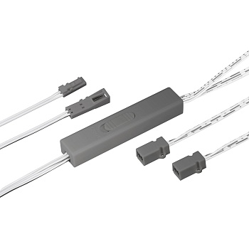 ИК-датчик SR-PRIME-IRD/H-S17х9-SL (12-24V, 48-96W, DOOR/HAND) 046149 - Выключатель для светодиодной ленты 12-24 В. В комплекте 2 датчика. Питание/рабочее напряжение DC 12-24 В, максимальный ток 4 A на канал, 1 канал, максимальная мощность 48-96 Вт. Реагир