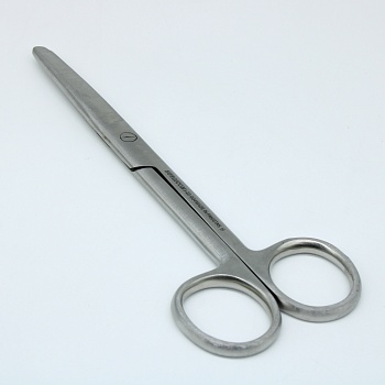 Ножницы тупоконечные прямые 140 мм - -