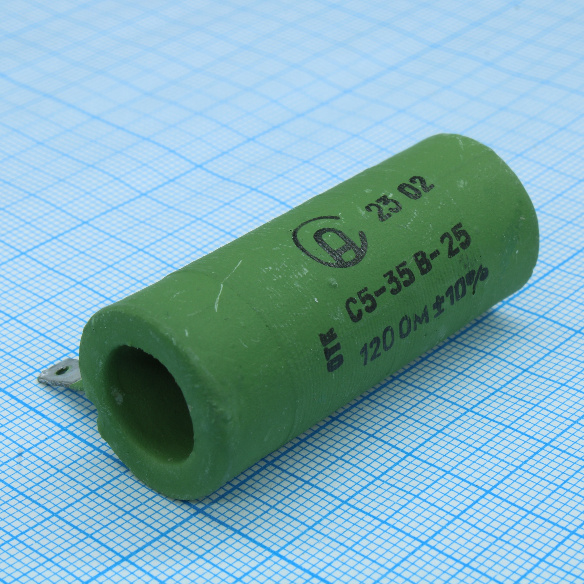 С5-35В 25    120 ±10% - Проволочный постоянный резистор 120 Ом 25Вт ±10%