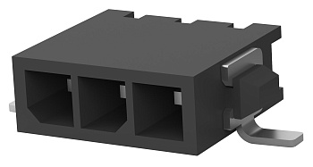 2029030-3 - Соединитель провод-плата 3 контакт(-ов) 3мм луженый угловой для поверхностного монтажа лоток