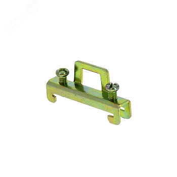 Ограничитель на DIN-рейку 2 винта HDW-201 ahdw-201