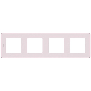 Рамка 4-м Inspiria роз. Leg 673964