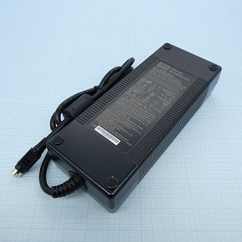 GST220A24-R7B - AC-DC, 221Вт, вход 85...264B AC 47...63 Гц, 127...370B DC, выход 24B/9.2A, изоляция 3000В AC, 175x72x35мм, -30...+70°С, сетевой разъём IEC320-C14, выходной разъем DIN-4P