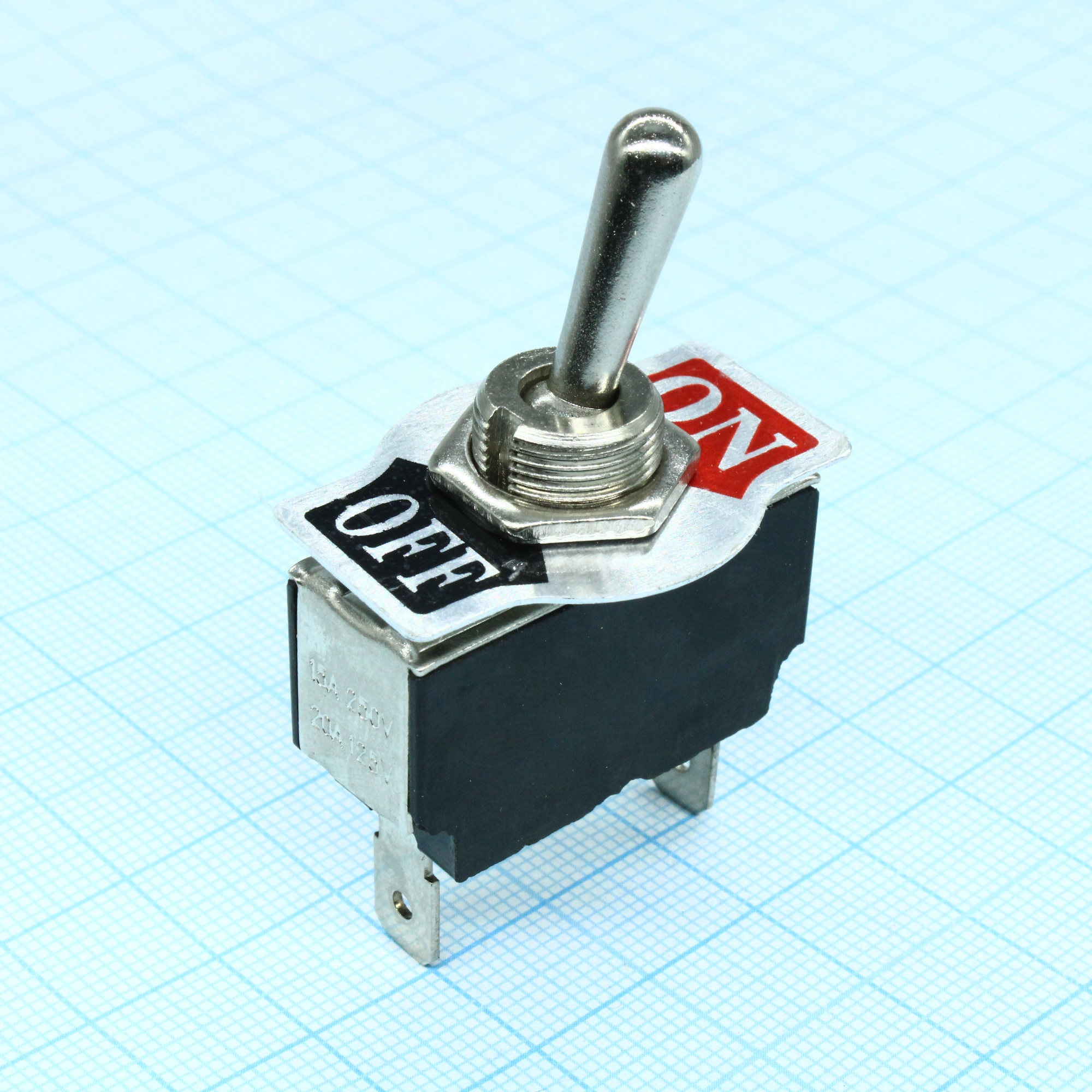 KN3(B)-101AAP-A1 - Тумблер ON-OFF (15A 250В) два контакта на замыкание