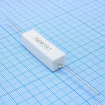 SQP7000R39JBP - Резистор керамический цементный аксиальный (SQP) 7Вт 0.39Ом ±5%