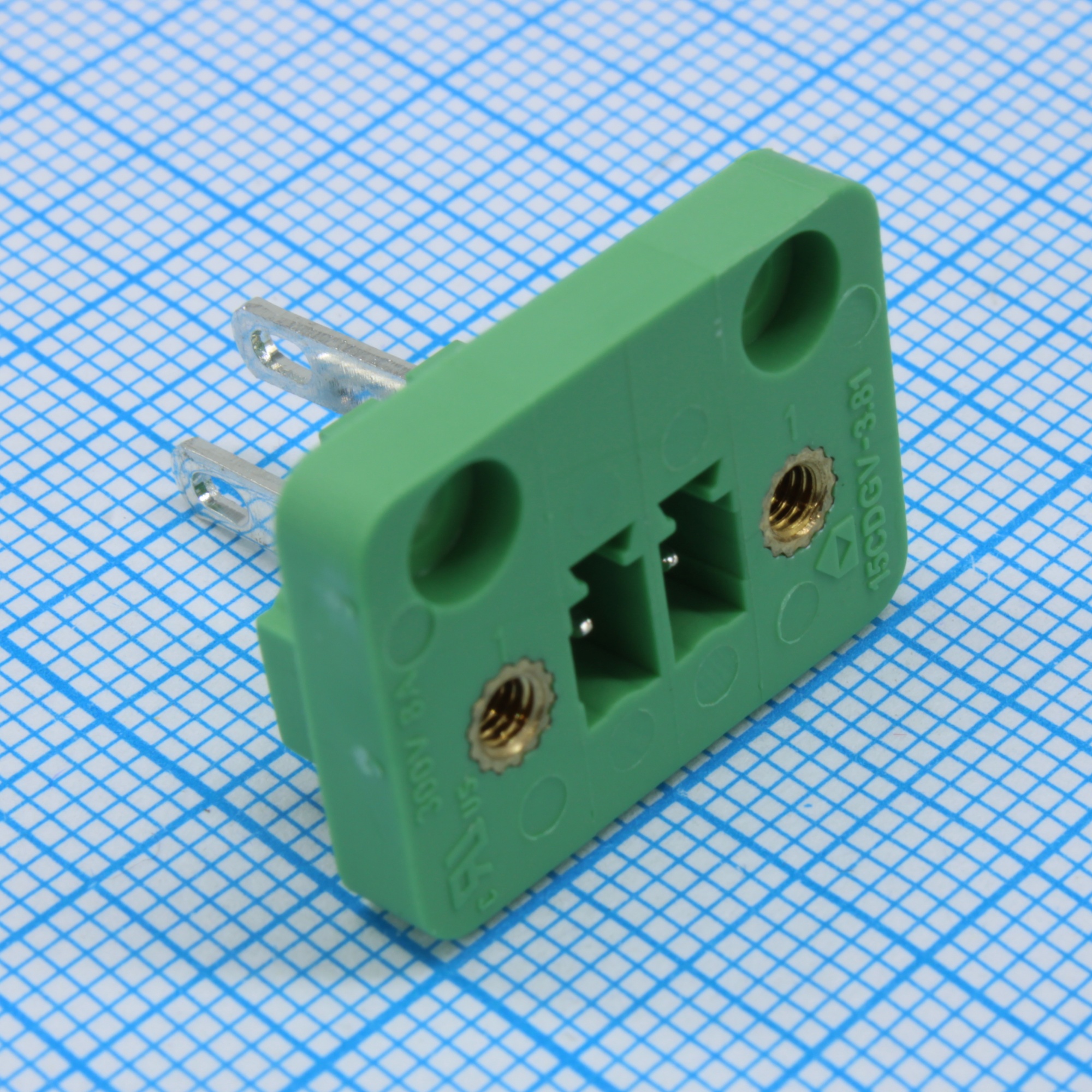 15CDGV-3.81-02P-14-00A(H) - Клеммник разъемный на панель