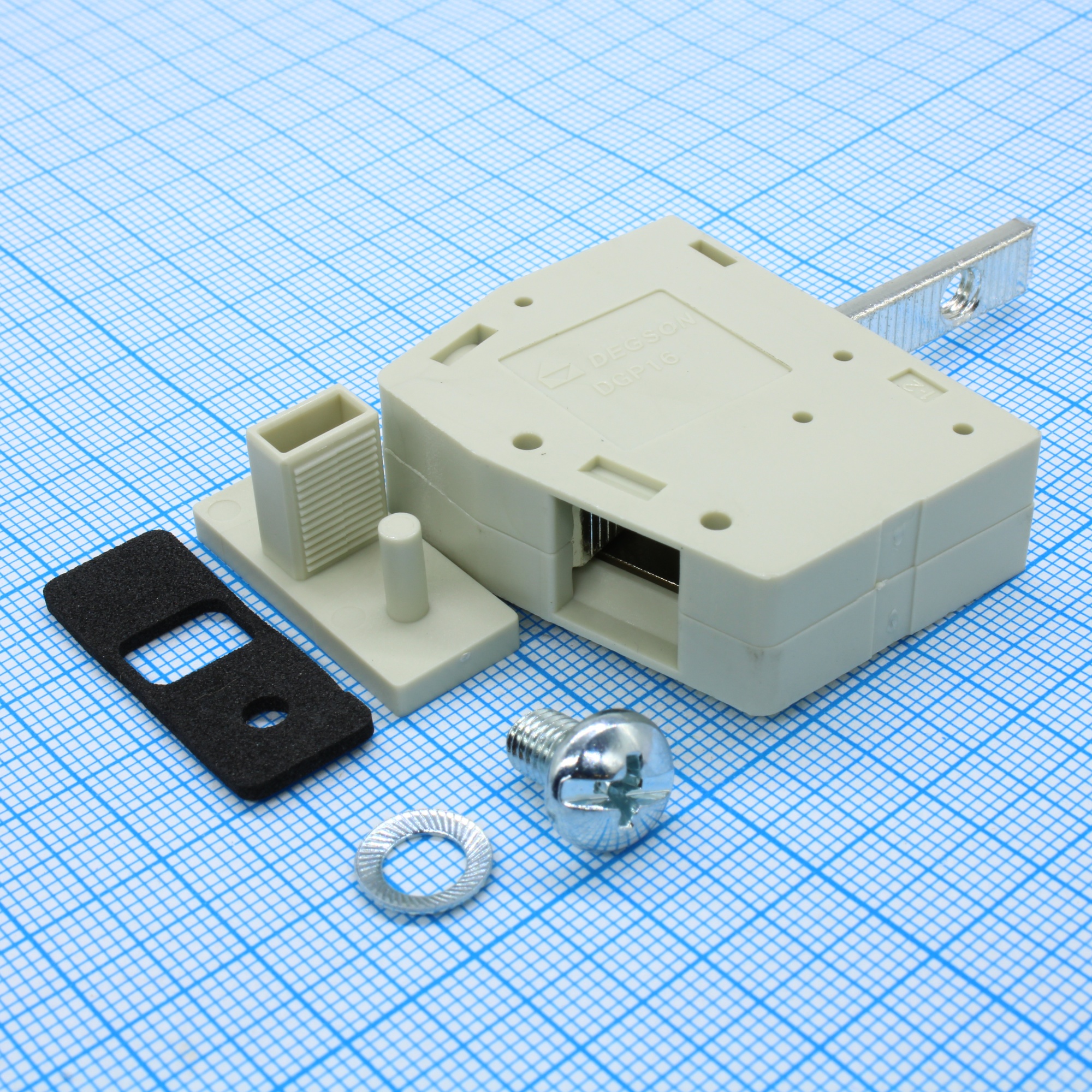 DGP16-01P-11-00Z(H) - Клемма на панель зажимная, внутреннее крепление под винт провод 16мм