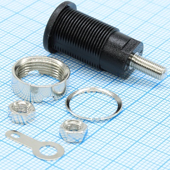 24.301.2 - Гнездо приборное, черное