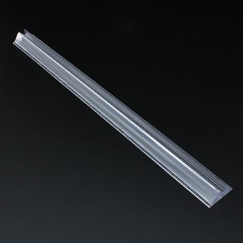 blackboard lighting lens - Линейная линза для освещения школьной доски под светодиоды 2835/3030,  эфф>87%, ~17°x83°, UGR<16, 300mmx21.9mm  H:11,8mm, PC