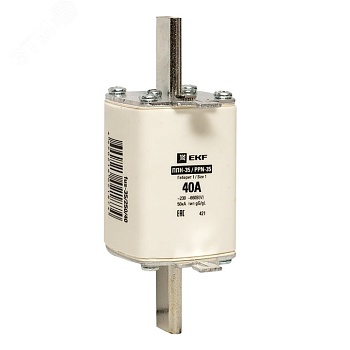Плавкая вставка ППН-35 250/ 40А габарит 1 EKF