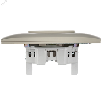SKANDY Розетка 2-местная без заземления с защитными шторками 10А в сборе SK-R09B бежевый IEK SK-R23-10-K10-F