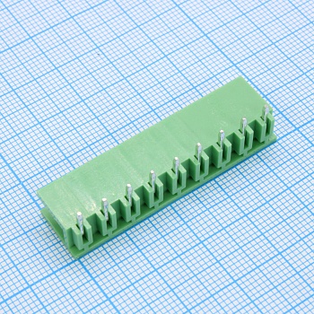 2EGTR-5.08-09P-14-00 - Разъемный клеммный блок на плату, 9 контактов. Серия 2EGTR-5.08