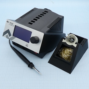 0IC2200V0C - Двухканальная паяльно-ремонтная антистатическая станция i-CON 2V с паяльником i-TOOL и интерфейсом для подключения системы воздухоочистки, плиты предварительного нагрева и ПК