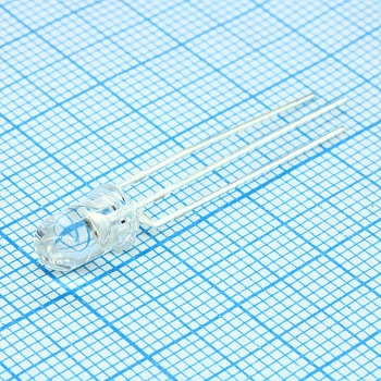 FYL-5019EGC1B - Светодиод 5мм/красный/625нм/70мкд - зеленый/572нм/80мкд/прозрачный/25° 3выв