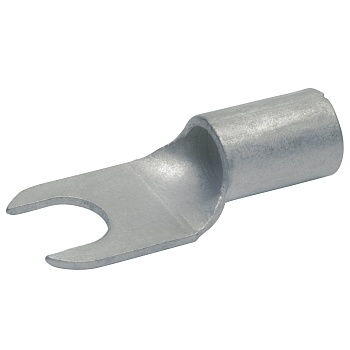 klk1653C6 - Наконечник вилочный из листовой меди 16 мм2 под винт М6 (100шт/упак)