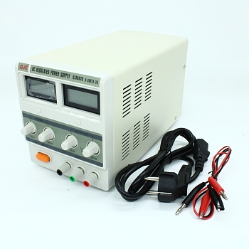QJ3003C - Источник питания, 0-30V-3A 2xLCD