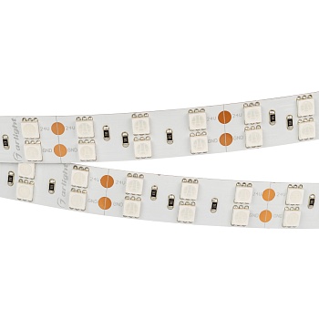 Лента RT 2-5000 24V Green 2x2 (5060, 600 LED, LUX) 011262 - Поставка под заказ от 1000 м. Гибкая лента LUX, 2 ряда светодиодов smd 5060, 120шт/м (600шт на 5м), белая плата 15мм, скотч 3М. Цвет ЗЕЛЁНЫЙ. Питание 24V, мощность 28.8 Вт/м (144 Вт на 5м), угол 
