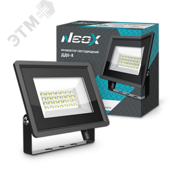 Прожектор светодиодный ДДО-8 20Вт 6500К IP65 2100лм 105лм/Вт 230В 4690612034010