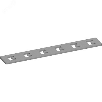 Соединитель прямой серебро для низковольтного встраиваемого шинопровода 41989