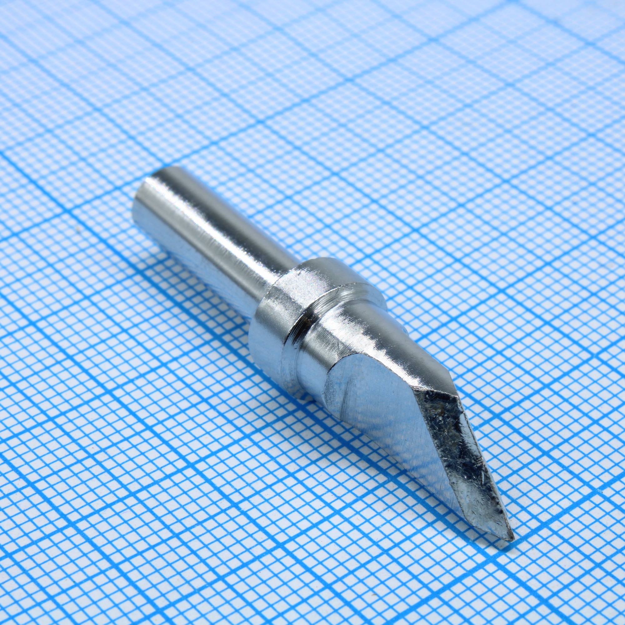 T500-K - Жало для паяльной станции ST1503/ST1503D скошенный под 45° резец 3мм