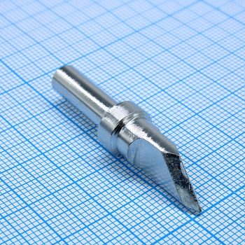 T500-K - Жало для паяльной станции ST1503/ST1503D скошенный под 45° резец 3мм