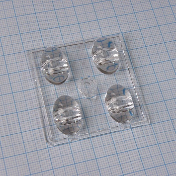 C15135_STRADA-2X2-T1 - Групповая квадратная линза 50х50мм для 4 LED размером до 5050