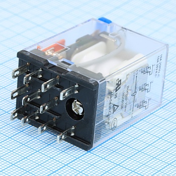 HF18FH-G/024-3Z13 - Реле силовое, 6А 3 группы на переключение катушка 24В