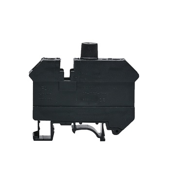 Предохранительная клемма JUT1-10RD/LA250-BK - Предохранительная клемма, LED250V, тип фиксации провода: винтовой, номинальное сечение: 10 мм кв., 800V, ширина: 10,2 мм, цвет: черный, тип монтажа: DIN35