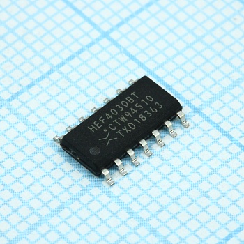 HEF4030BT,653 - Логический элемент КМОП исключающее ИЛИ 4 х 2, 14-SO