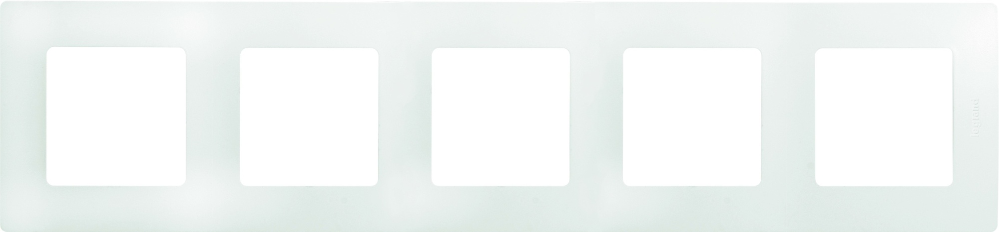 Рамка 5-м Etika бел. Leg 672505