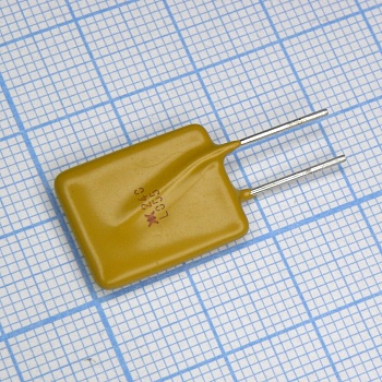 LVR055S - Самовосстанавливающийся предохранитель PTC 0.55A 240V 0.73Om -40C...+85C прямые выводы