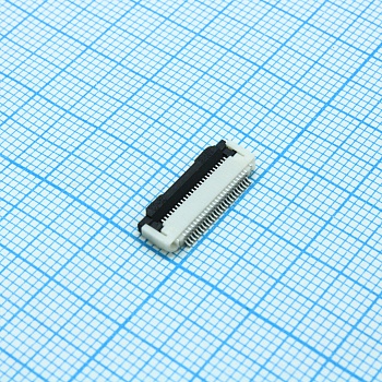 FPV-WHB22R-24 (0.5мм) - Разъем для плоского шлейфа, 24 контакта, шаг 0.5мм