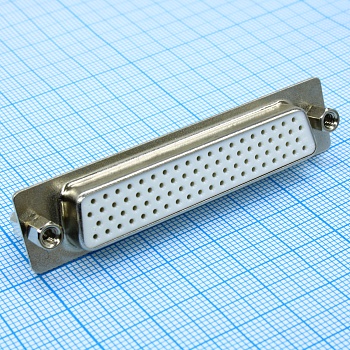 DS1077-78FW8N44 - Розетка на плату 78 контактов 4 ряда