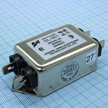 DL-3D1 - Фильтр сетевой однофазный 3А 250В