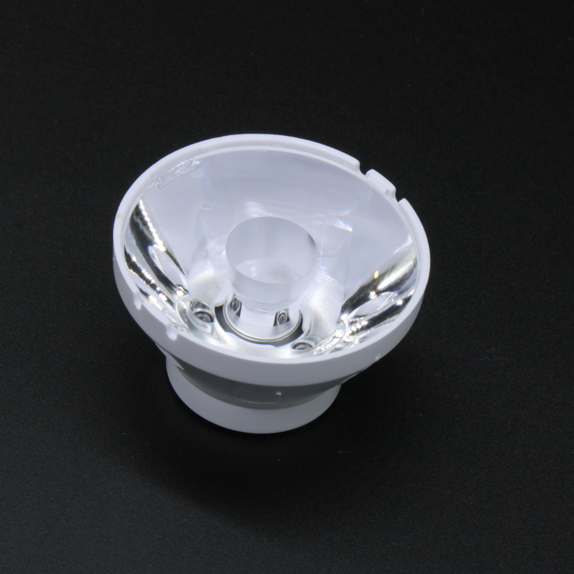 ASH37D22H3G - Линза для светодиода 3535/3030/XML5050, ~3°,  D=37,3mm  H:22mm, PMMA