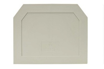 Пластина разд. TWN 35 - Разделительная пластина, для клемм WKN 35..., цвет: серый