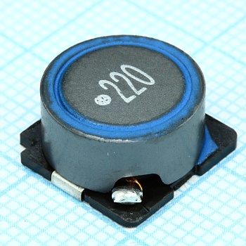 SLF12565T-220M3R5-PF - ЧИП-индуктивность проволочная экранированная 22мкГн ±20% 100кГц 2.2A