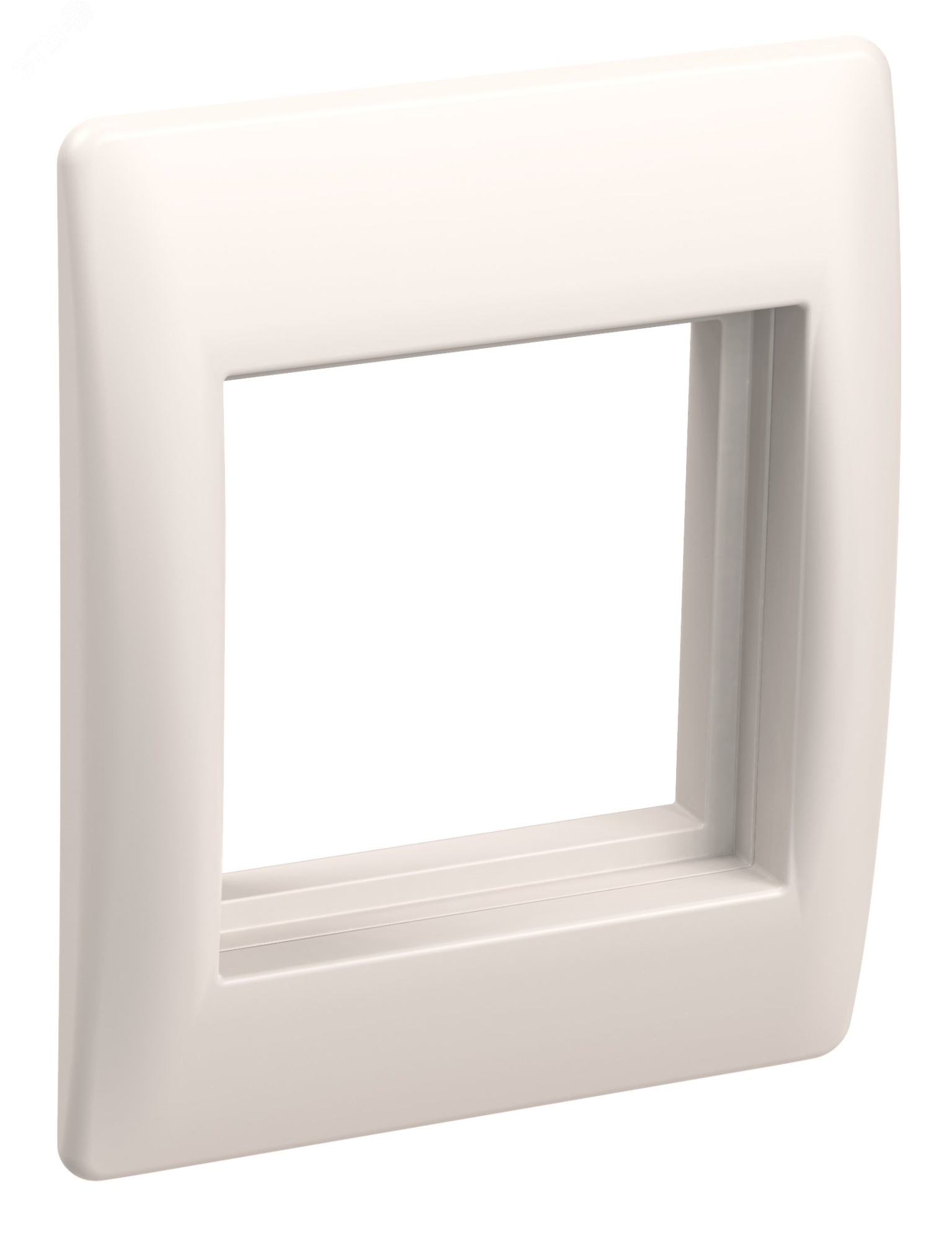 Рамка и суппорт универсальные на 2 модуля, белая CKK-40D-RU2-K01