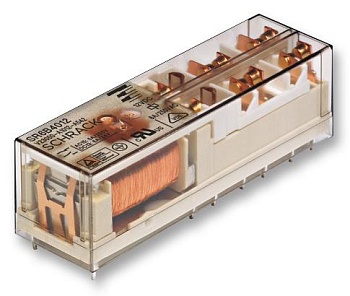 1415015-1 - Реле силовое катушка 24В 480Ом 8A 3 контакта на замыкание/3 контакта на размыкание (55x16.5x16.5)мм монтаж в отверстие