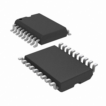 MAX3222EEWN+ - Интерфейс RS-232  1000 кБит/сек Uпит=3-5.5V  0.3mA  4х0.1мкФ  -40...+85C