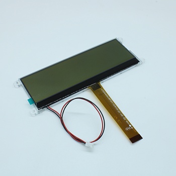 WO24064B-TFH# - ЖКИ графич, 240 х 64, COG, FSTN Positive/Transfl, подсв. LED Белая, 6 o'cl, -20...+70C