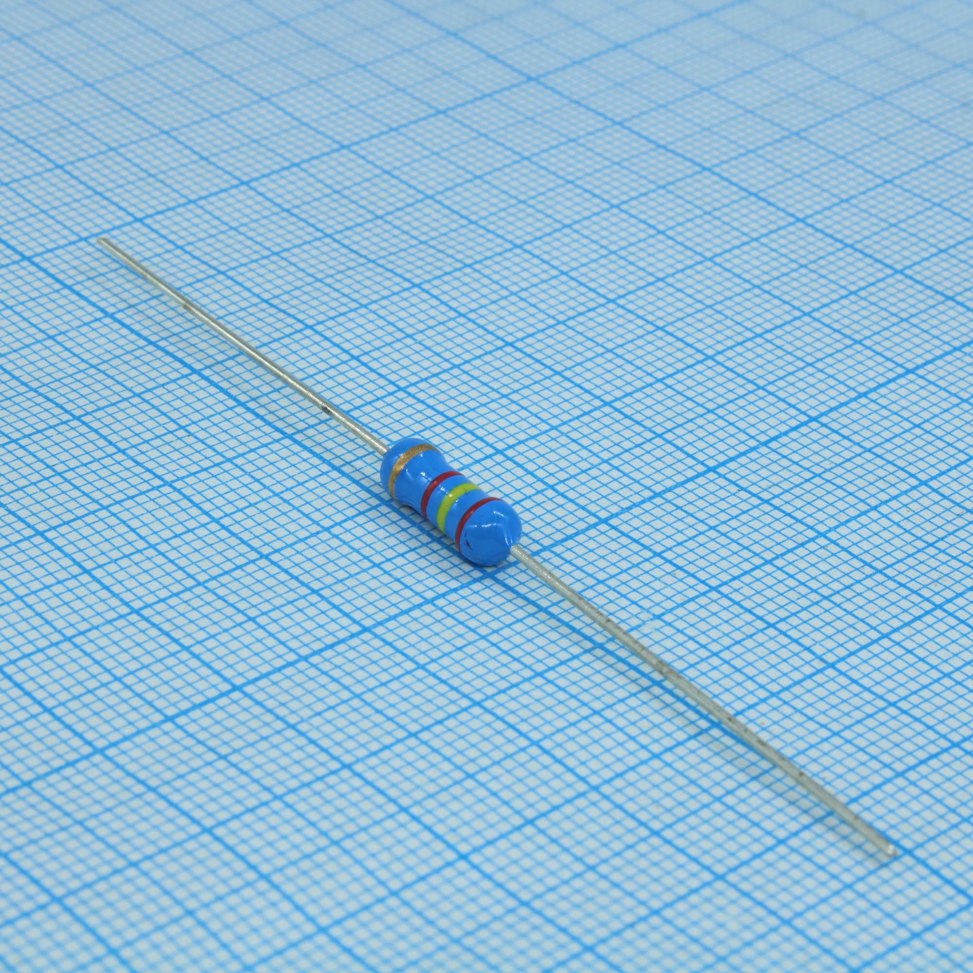 MF100J2K4T - Резистор металлопленочный 1Вт 2,4кОм ±5%