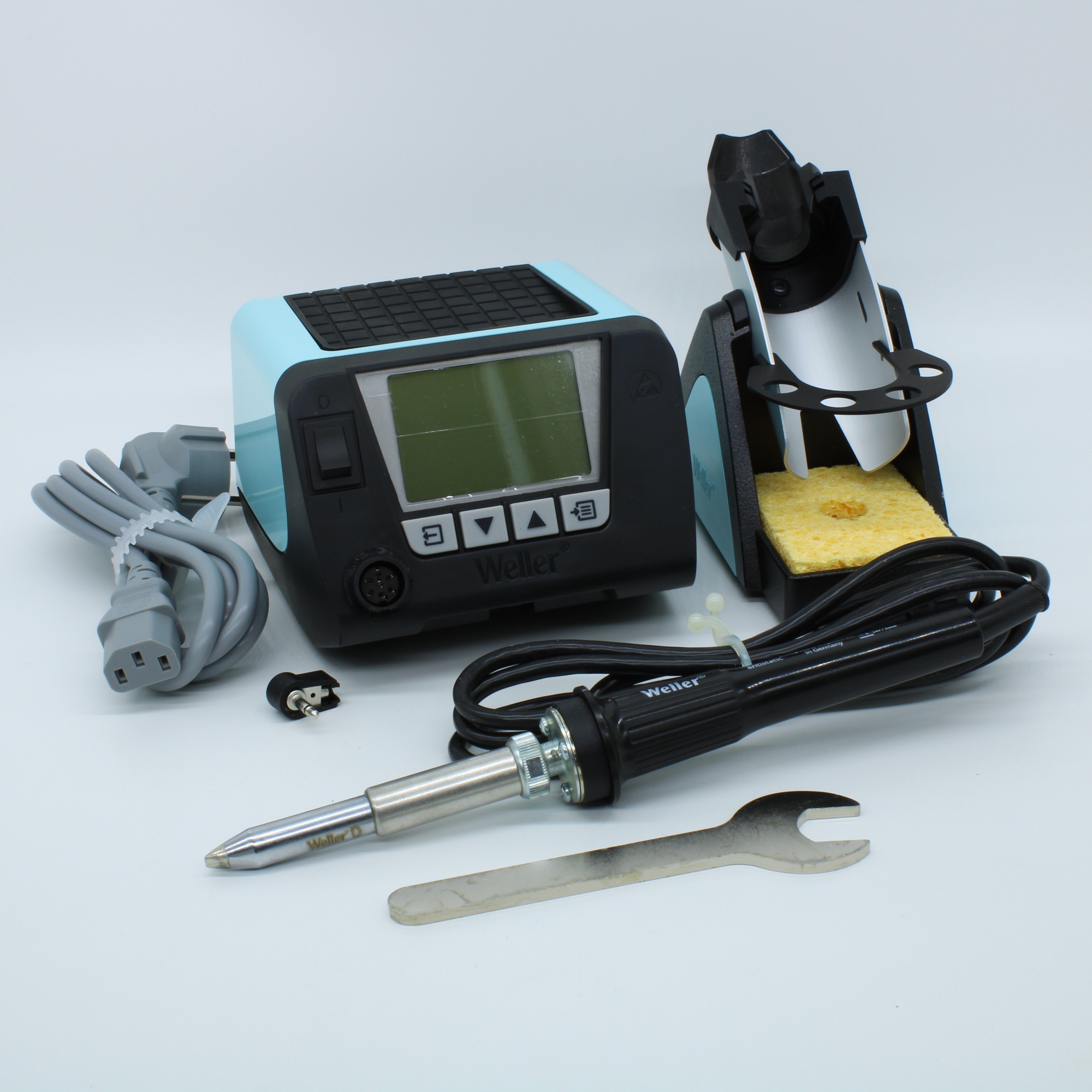WT 1011H WT 1H/WP 200/WSR202 230V F - Цифровая одноканальная паяльная станция 150 Вт 220 В, в комплекте блок управления WT1H, паяльник WP200, подставка WSR202, инструмент для замены жала