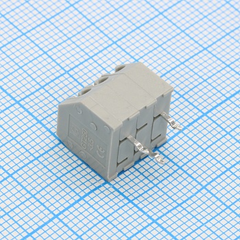 GT250-3.5-03P-11-01 - Нажимной безвинтовой клеммный блок 3 контакта. Зажим типа торцевой контакт. Серия GT250-3.5