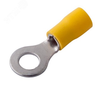 Наконечник кольцевой изолированный (НКИ d6.5мм) 4-6кв.мм (VR5.5-6) 08-0053