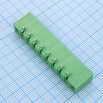 2EGTRM-5.08-08P-14-100 - Разъемный клеммный блок на плату серия 2EGTRM шаг 5.08мм 08 контакт(-ов)