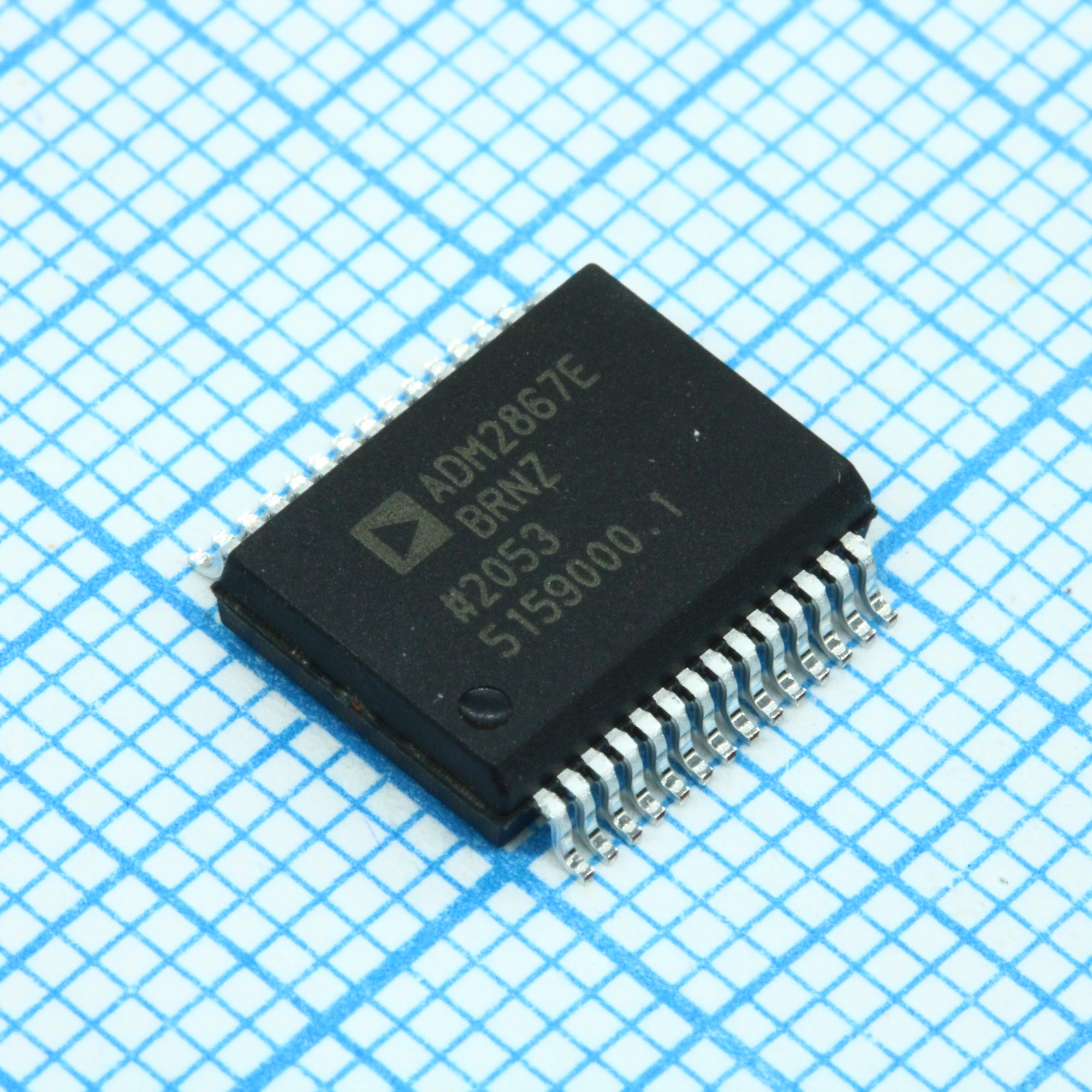 ADM2867EBRNZ - Приемопередатчик RS-485 изоляция 5.7кВ 25Мб/с