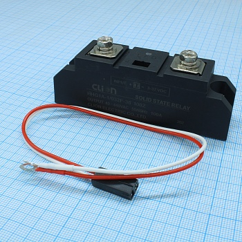 HHG1A-1/032F-38-100A - Реле твердотельное 3-32В, 100A/440VAC (zero-cross)