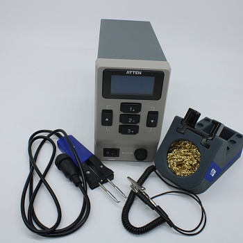 ST-1509-N100 - Паяльная станция 150Вт с термопинцетом N9100, цифровая регулировка температуры от 80°С до 480°С